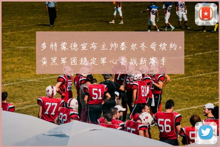 多特蒙德宣布主帅泰尔齐奇续约,黄黑军团稳定军心备战新赛季